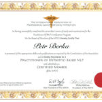Practitioner of Hypnotic-Based NLP